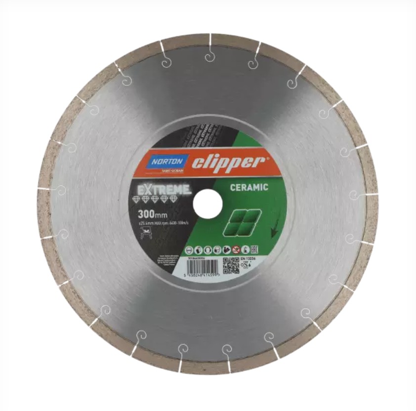 Disque à tronçonner diamanté Norton 70184644432; 250x25,4 mm
