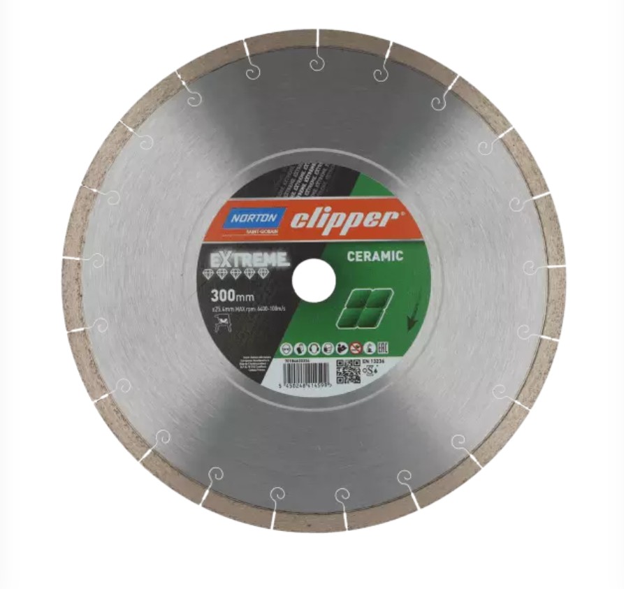 Disque à tronçonner diamanté Norton 70184647047; 200x25,4 mm