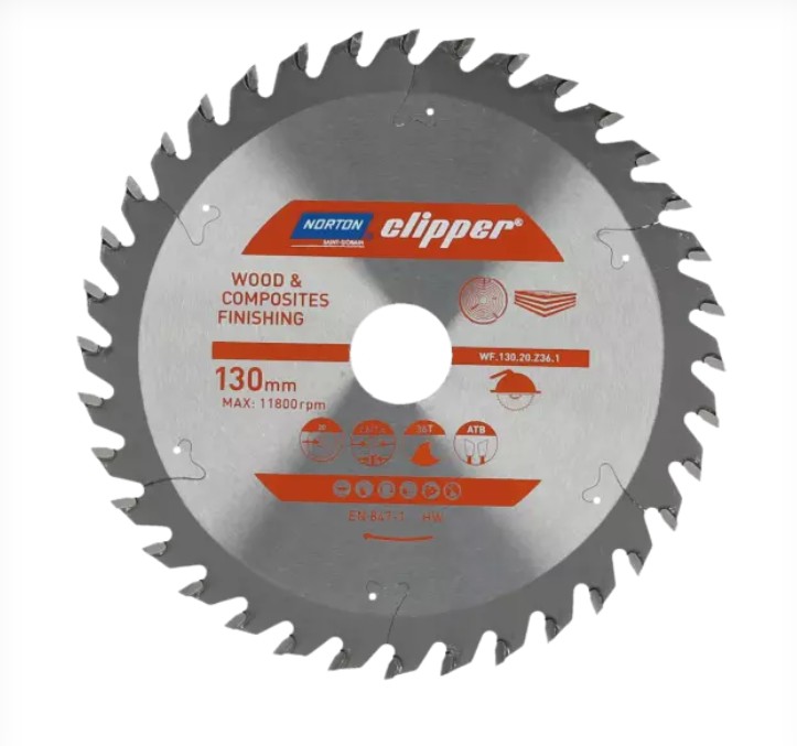 Lame de scie Norton 70184608113; 255x30 mm; Z60