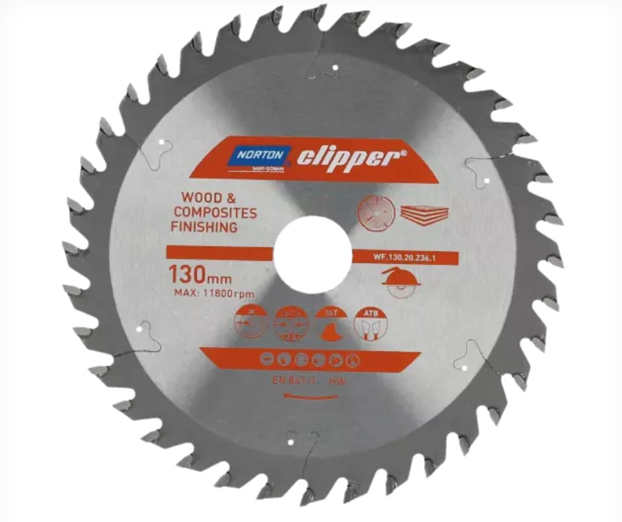 Lame de scie Norton 70184608086; 160x20 mm; Z48