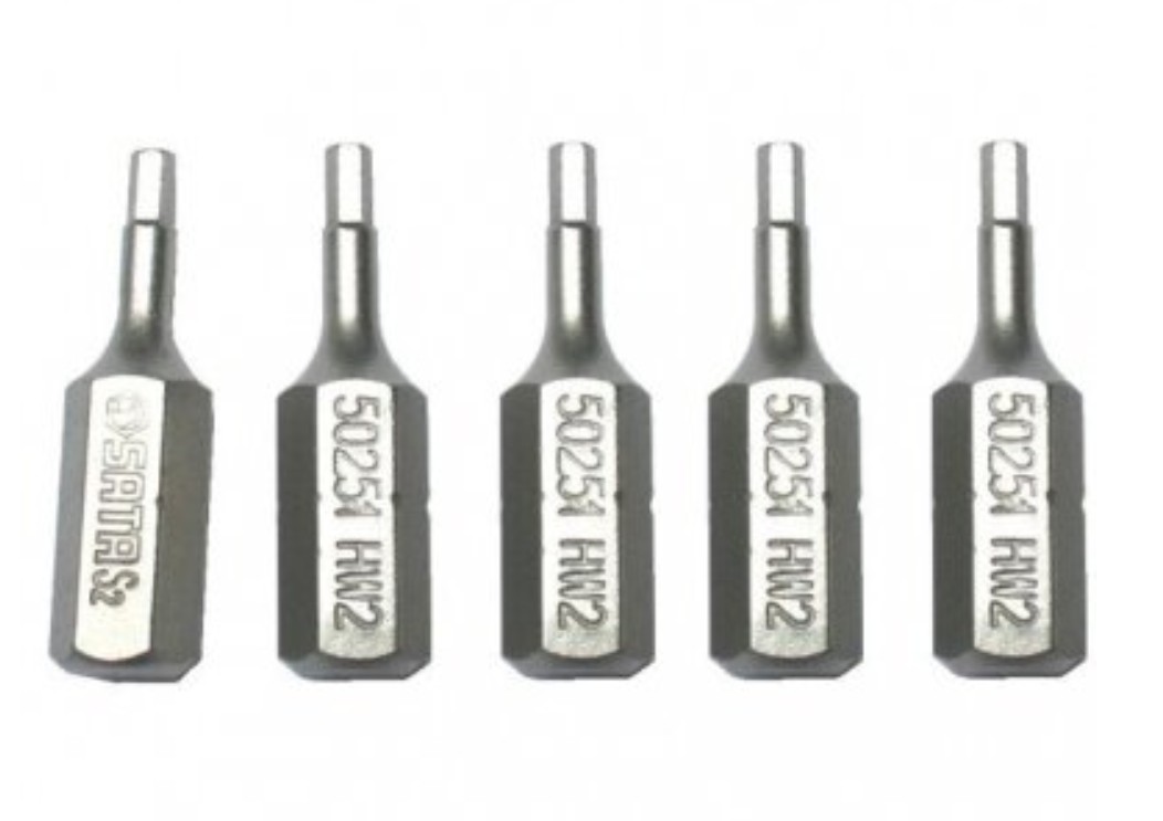 Peu de tournevis Sata S59254; 1/4''; 4 mm; 5 unités