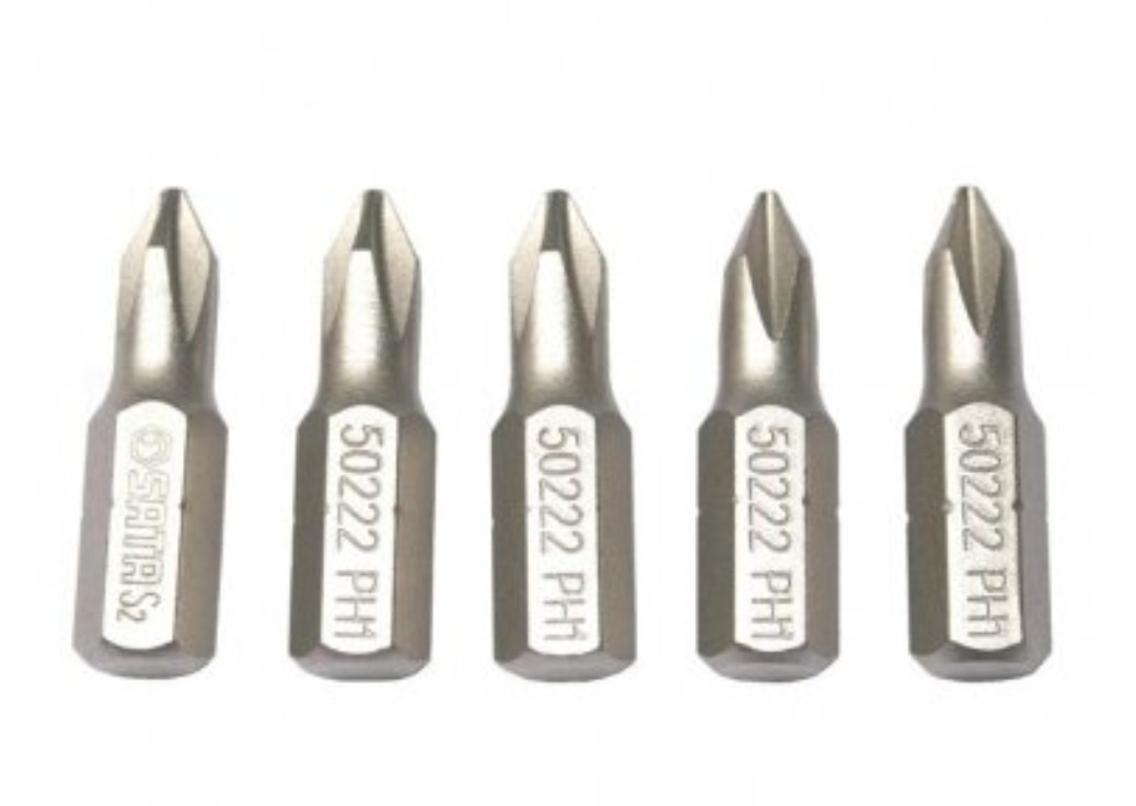 Peu de tournevis Sata S59221; 1/4''; PH0; 5 unités