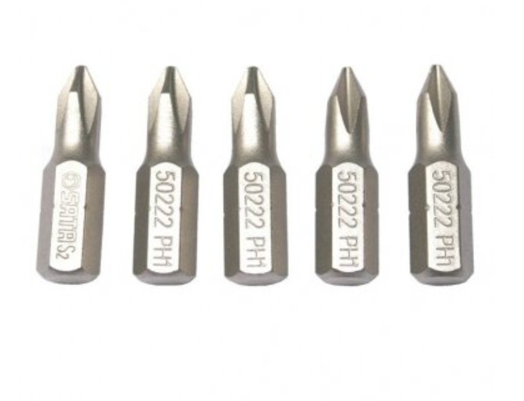 Peu de tournevis Sata S59223; 1/4''; PH2; 5 unités