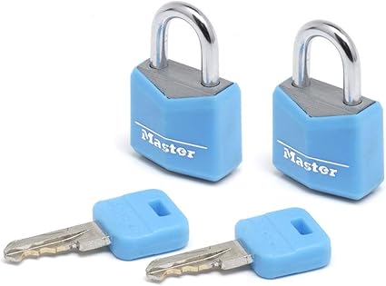 Fermer à clé MasterLock 9120EURTCOL; 20 mm; 2 unités