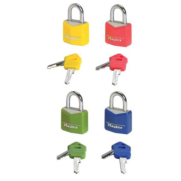 Fermer à clé MasterLock 9121EURTCOLCC; 20 mm; 2 unités