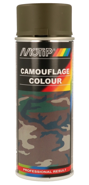 Peindre Motip Camouflage RAL 6031; 400 ml; vert