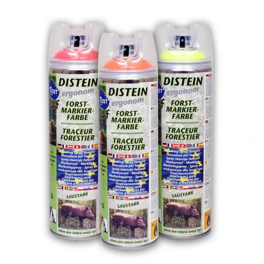 Spray de marquage Motip Distein; 500 ml; Orange
