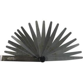 Jauge d'épaisseur de précision Condor Werkzeug C0172; 0,05-1,00 mm; 100 mm; 20 unités