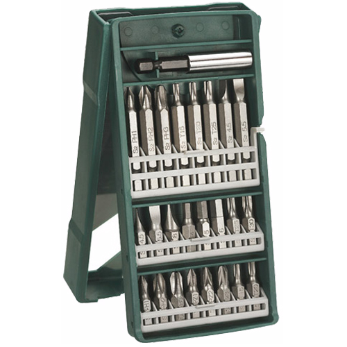 Ensemble de tournevis Mini X-line; PH; PZ; T; S; HEX; 24 pcs + Support magnétique