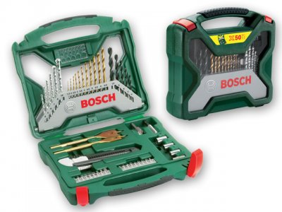 Ensemble de fixation de 50 pièces Bosch TITANIUM