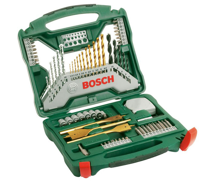 70 pièces ensemble d'accessoires Bosch TITANIUM