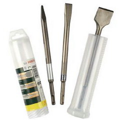 3 pièces. Ensemble ciseau SDS plus Bosch 2607019457