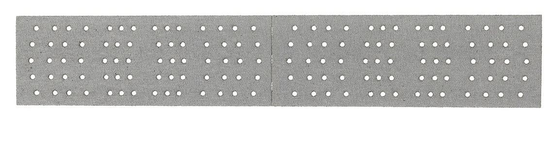 Papier de verre pour ponceuse orbitale Mirka 246B209912; 70x400 mm; P120