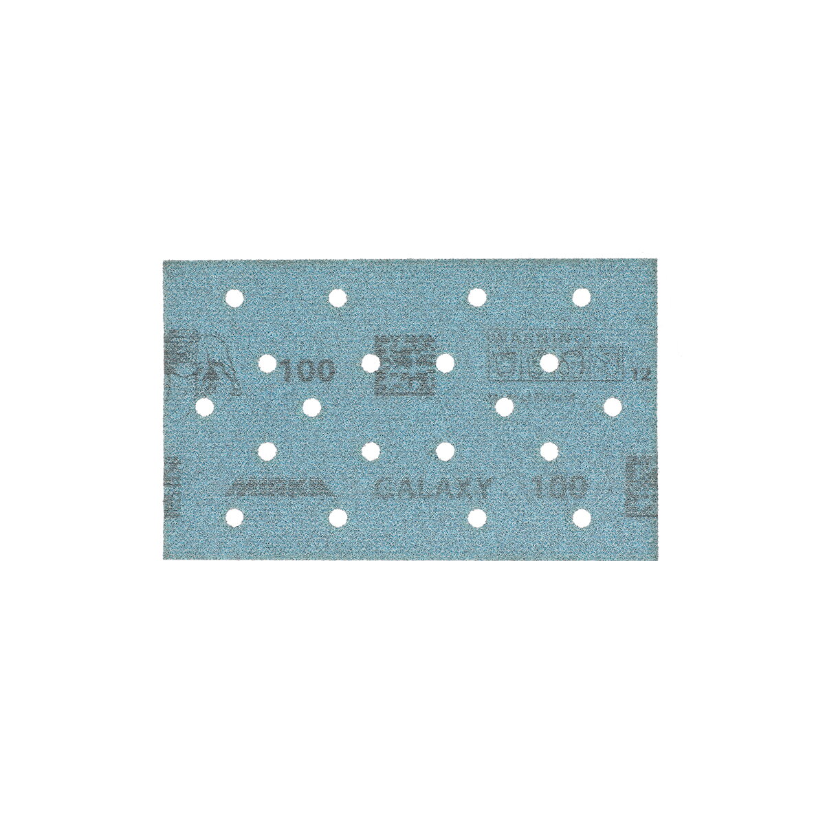 Papier de verre pour ponceuse orbitale Mirka FY6BK05010; 81x133 mm; P100