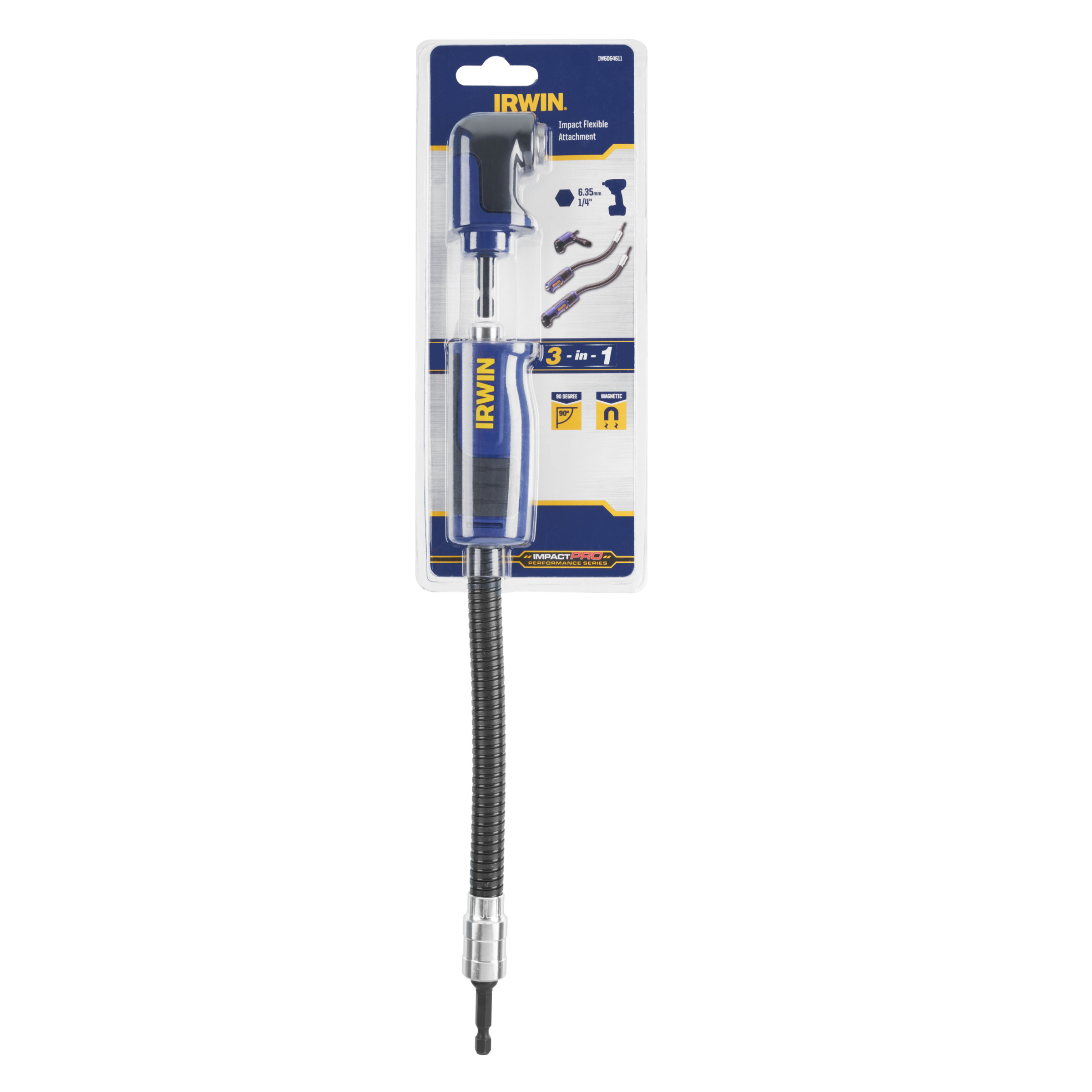 Extension flexible / porte-embout Irwin IW6064611; 1/4''; 285 mm