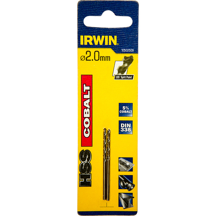 Foret en métal Irwin 10502509; 2x49 mm; HSS