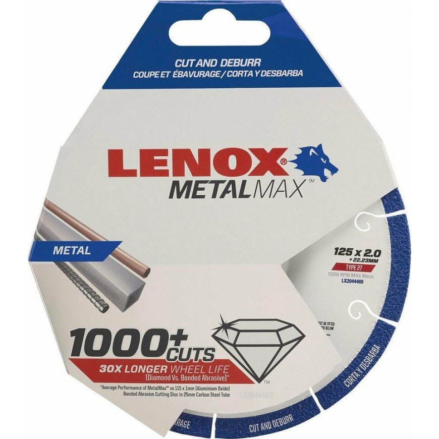 Disque à tronçonner diamanté Irwin LX2044469; 125x2 mm