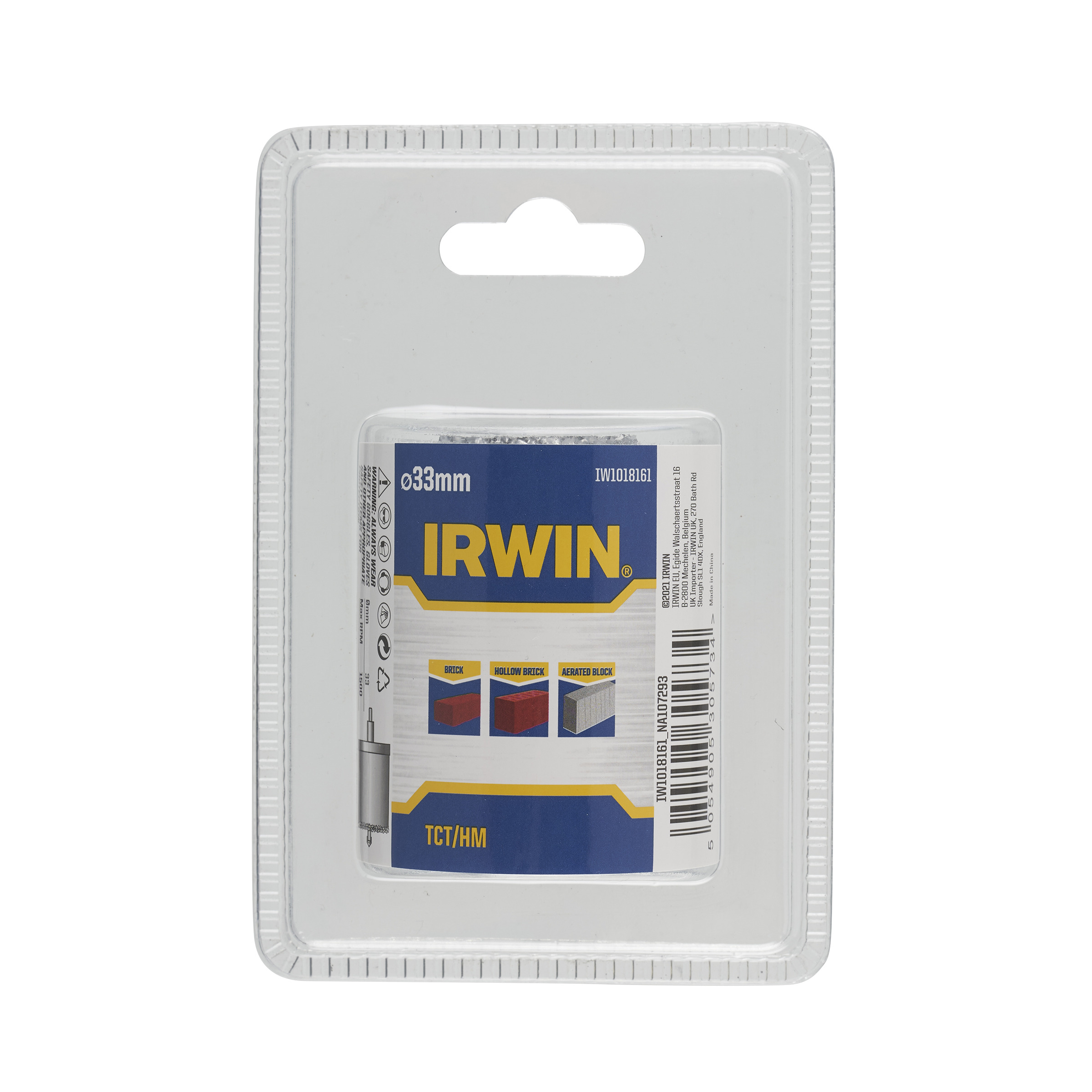 Fraise diamantée Irwin IW1018161; 33 mm