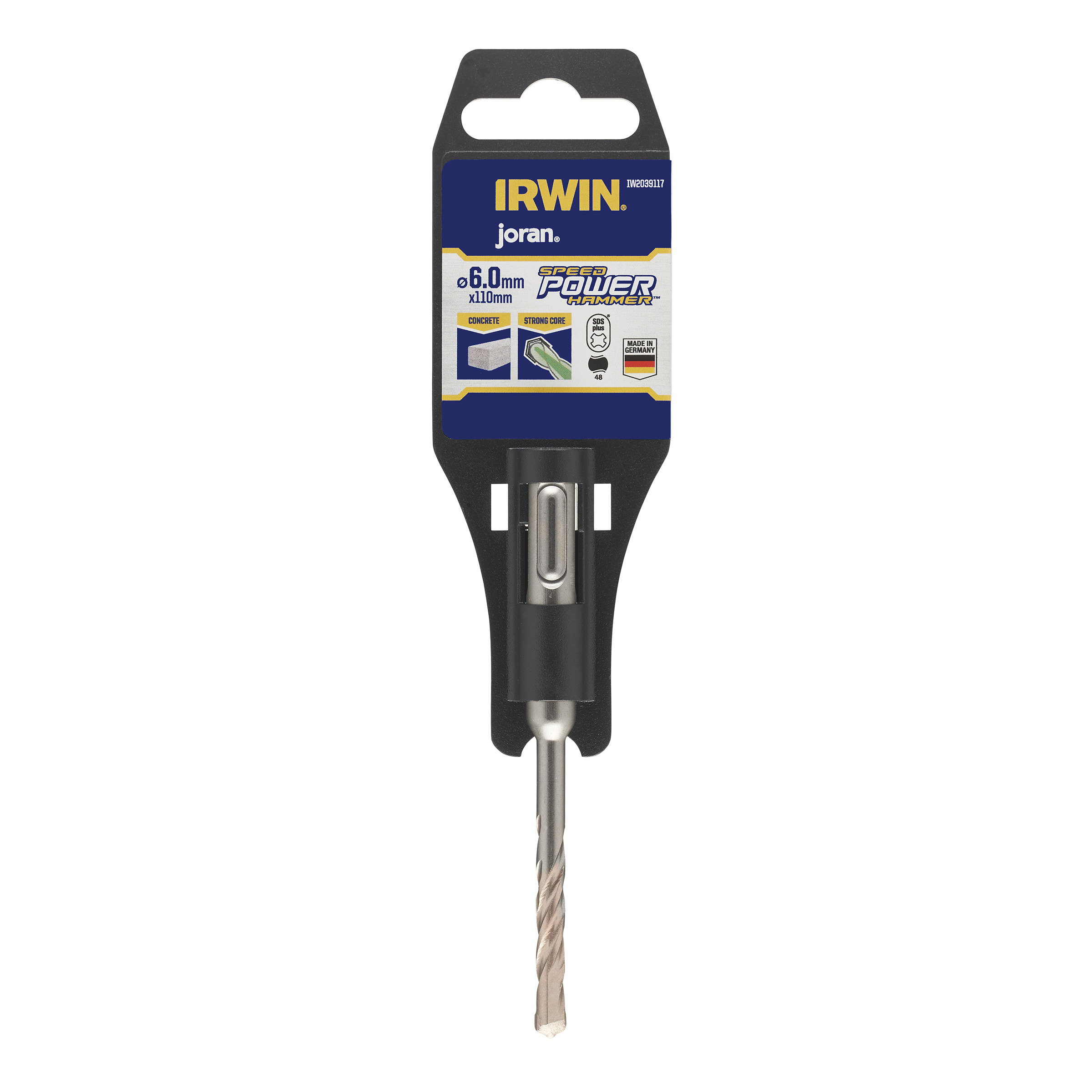Foret à béton Irwin IW2039117; 6x110 mm; SDS-plus