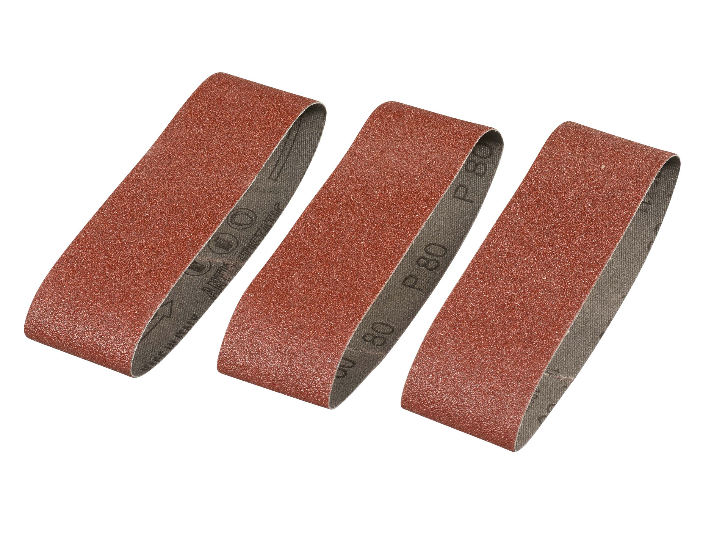 Ceinture de ponçage pour ponceuse à bande Irwin IW8083807; 40x305 mm; P80