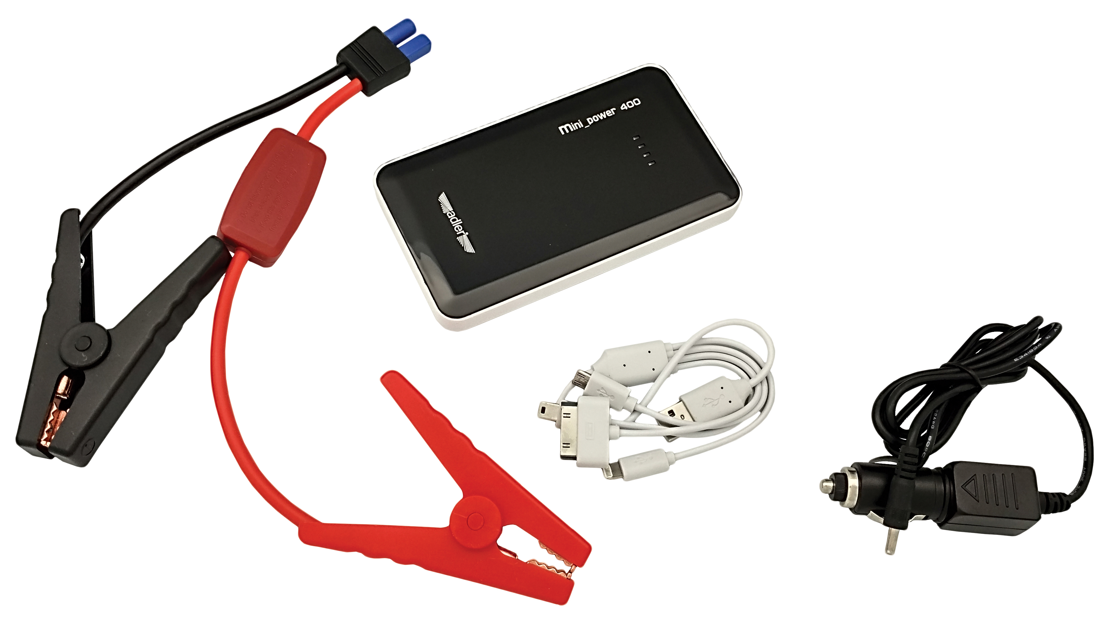 Chargeur de batterie de voiture/Booster de batterie de voiture Adler 560.400
