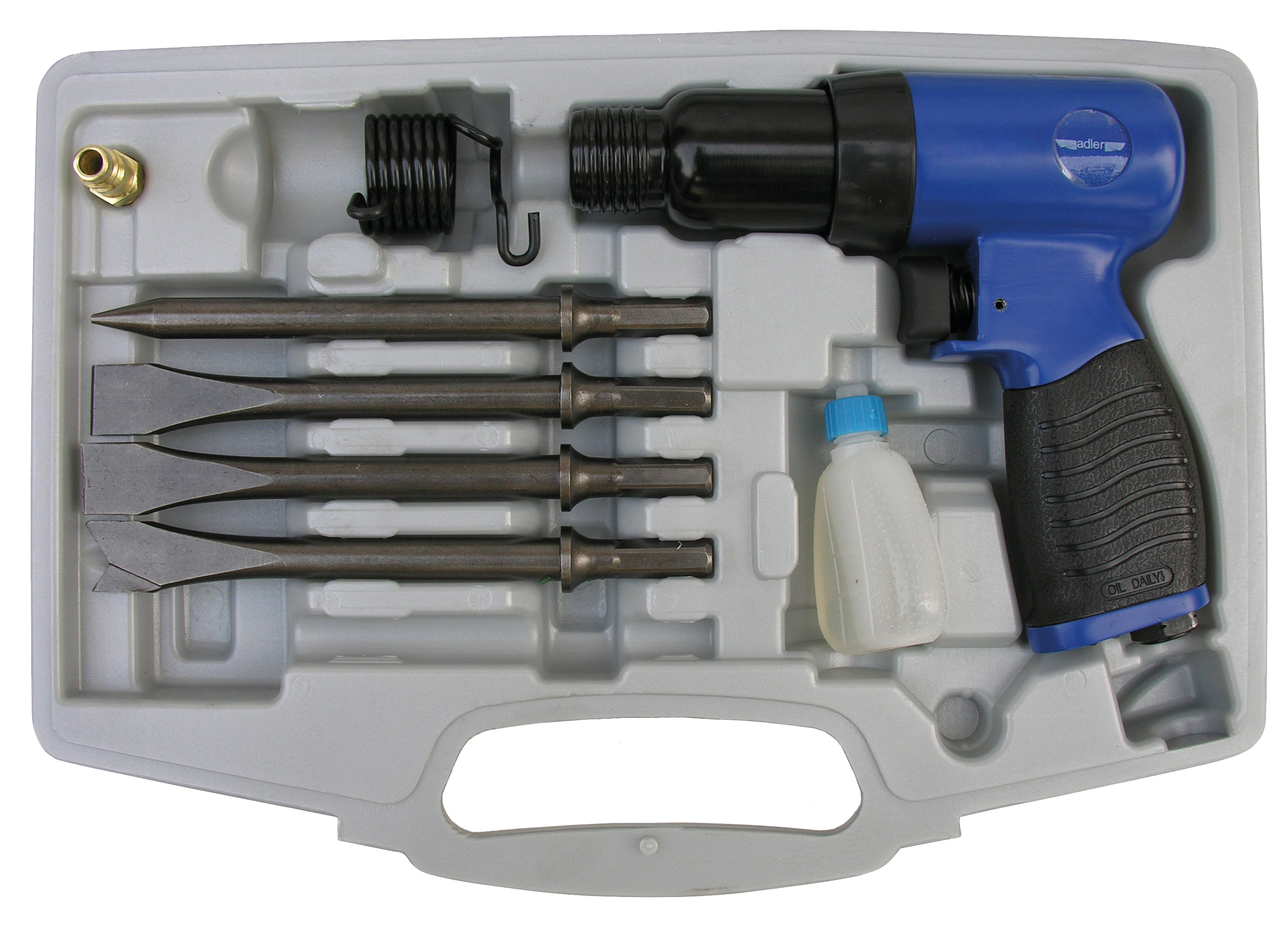 Ciseau pneumatique Adler MA064Z + Set de ciseaux