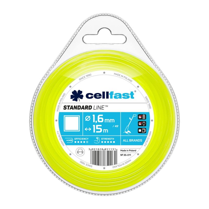 Ligne de coupe Cellfast 35-011; 1,6 mm; 15 m