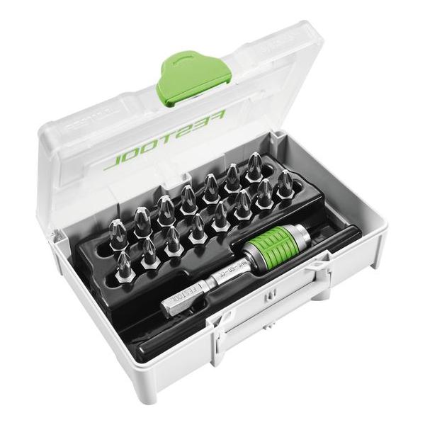 Jeu d'accessoires de tournevis Festool SYS3 XXS CE-PZ BHS 60; 16 unités