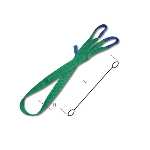 Sangle de chargement Beta 8153-1.5M; 60 mm; 1,5 m