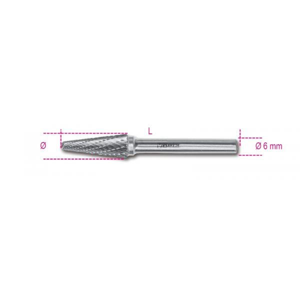 Forets à fraiser Beta 426MD-TA12; 73 mm; 12 mm