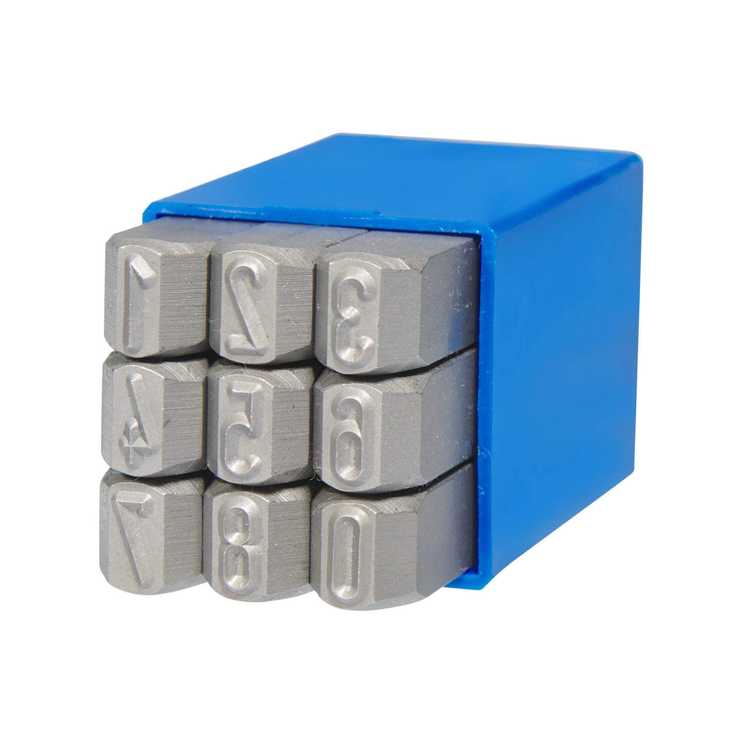 Ensemble de poinçons de chiffres Beta 100040K0; 4 mm; 9 unités