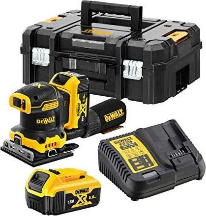 Ponceuse orbitale DeWalt DCW200P2-QW; 18 V; 2x5,0 Ah accu.