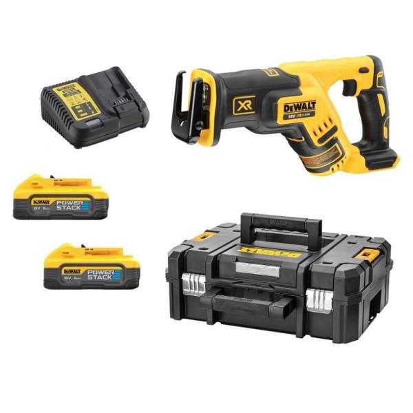 Scie sauteuse DeWalt DCS367H2T-QW; 18 V; 2x5,0 Ah accu.