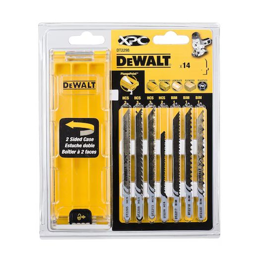 Lames pour scie sauteuse DeWalt DT2298-QZ; 14 unités