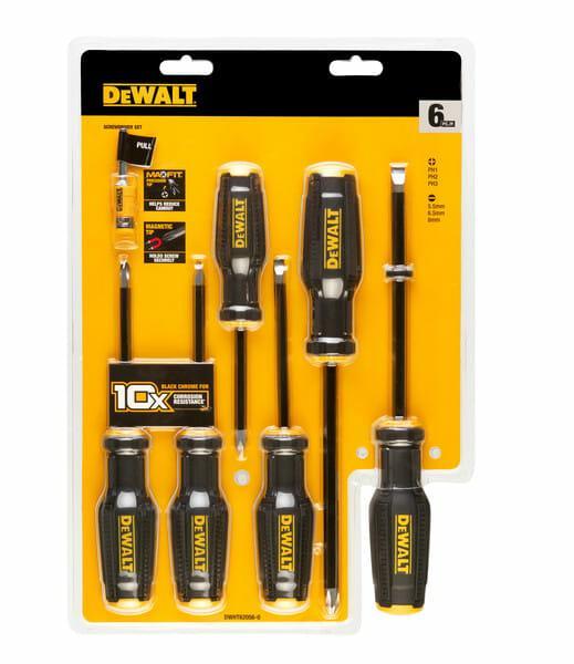 Ensemble de tournevis DeWalt DWHT62056-0; 6 unités