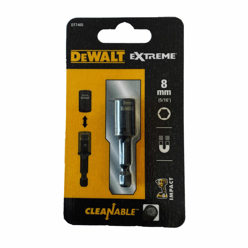Support magnétique pour embouts DeWalt DT7465-QZ; 8 mm