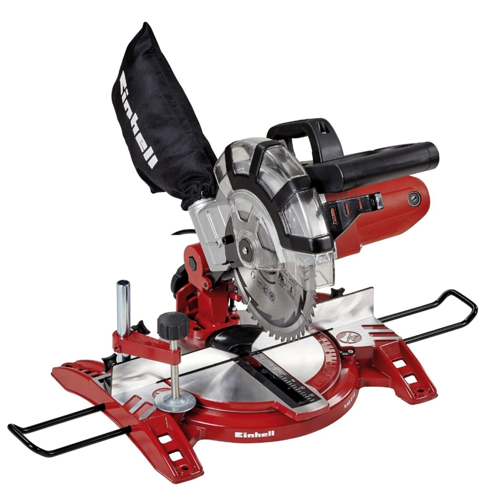Scie à onglets composés Einhell TC-MS 2112; 1600 W; 210 mm