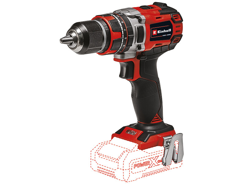 Perceuse à percussion sans fil Einhell TE-CD 18/50 LI-I BL Solo; 18 V (sans batterie et chargeur)