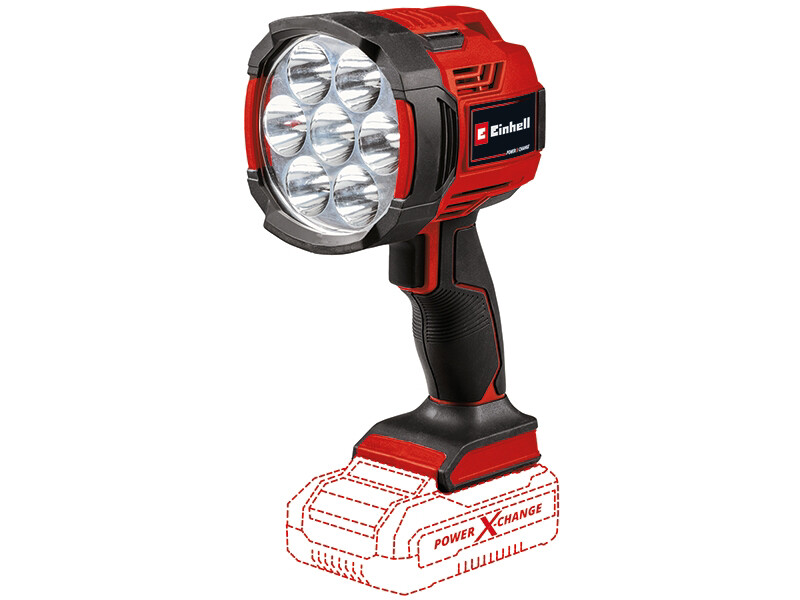 Lampe de poche sans fil Einhell TE-CL 18/2500 LIAC Solo; LED; 18 V; 2500 lm (sans batterie et chargeur)