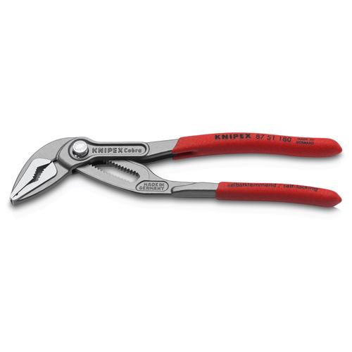 Pince à plomberie Knipex 8751180sb; 180 mm