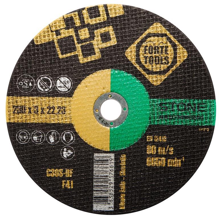 Disque abrasif Forte tools 374353; 3x230 mm