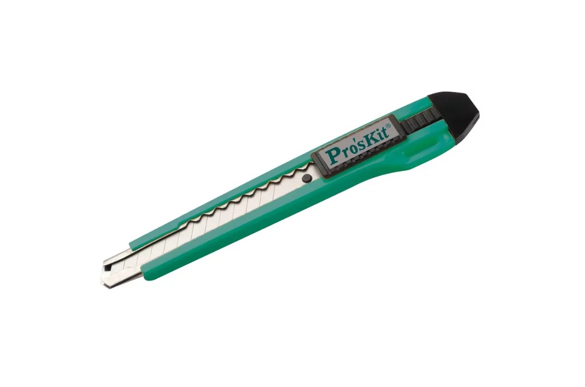 Couteau avec lames remplaçables ProsKit PD-510; 140 mm