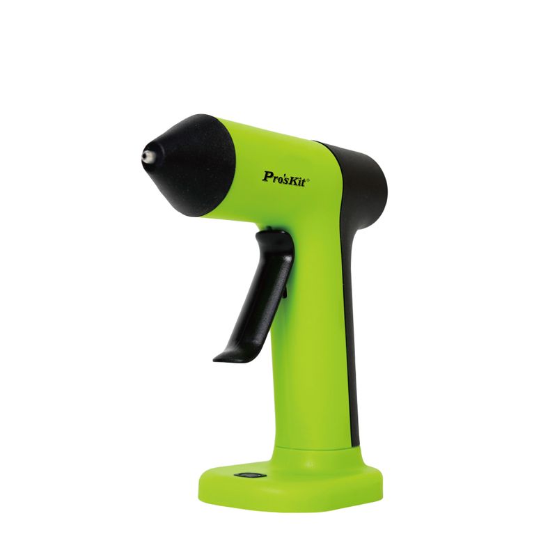 Pistolet à colle sans fil ProsKit GK-366U; 15 W; 2 Ah accu.