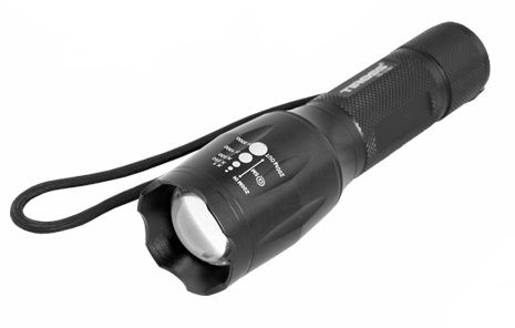 Lampe de poche Tiross TS-1151; LED; 3,7 V; 1x2,0 Ah accu.