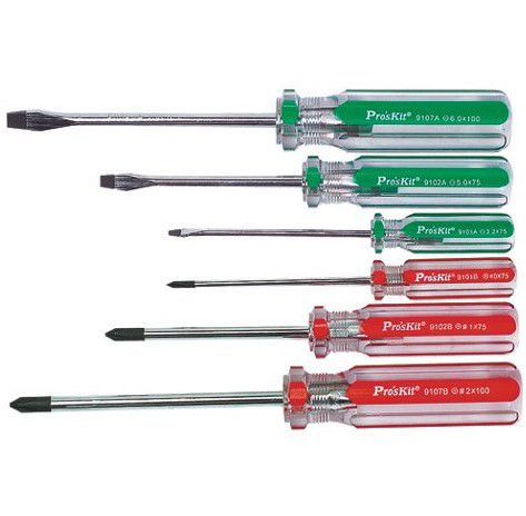 Ensemble de tournevis ProsKit SW-9106; 6 unités