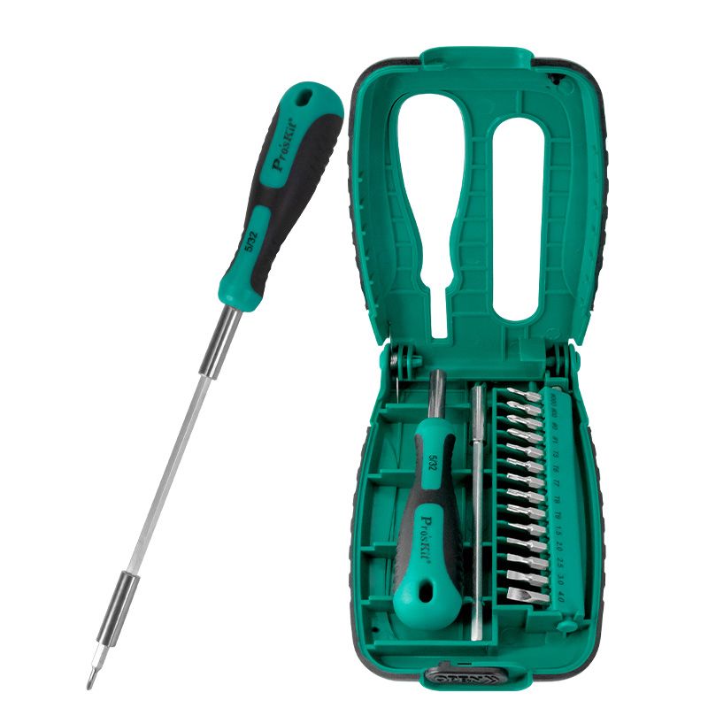 Jeu d'accessoires de tournevis ProsKit SD-9804; 15 unités