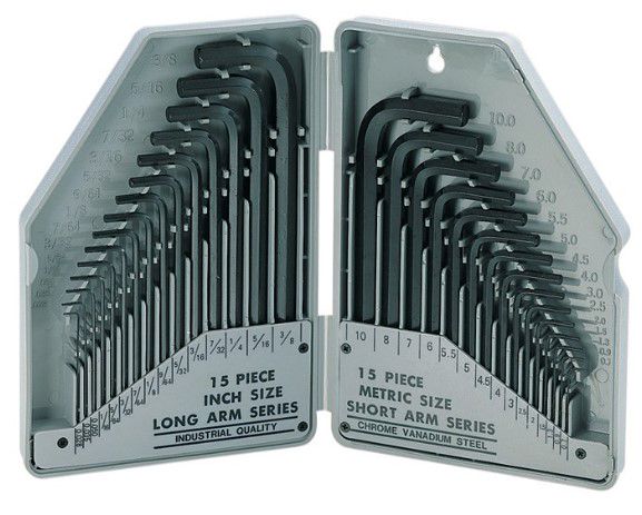Clé hexagonale Proskit 8PK-027; 30 unités