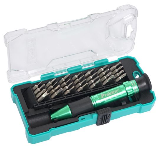 Jeu d'accessoires de tournevis Proskit SD-9608; 30 unités