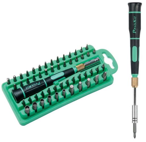Jeu d'accessoires de tournevis Proskit SD-9828; 58 unités