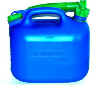Bidon de carburant  bleu (5l)
